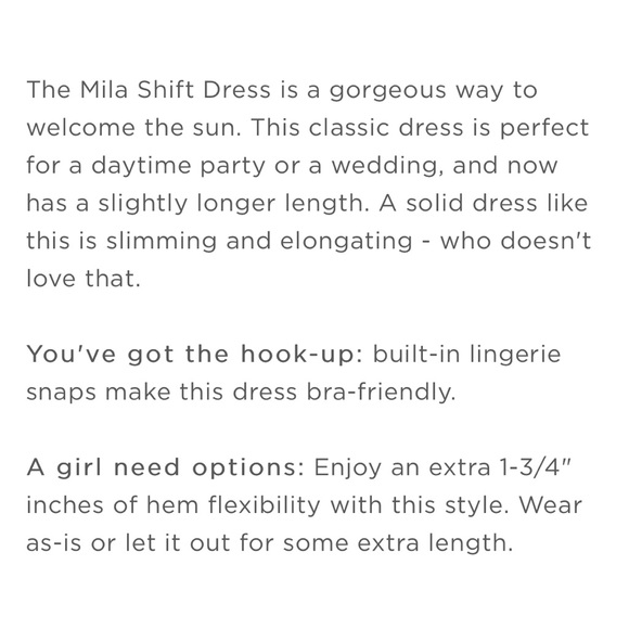 NWT Mila Shift - Picture 7 of 8